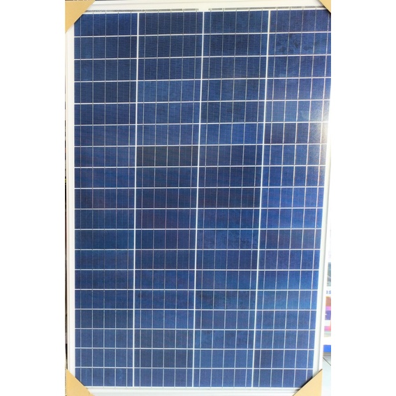 Jual PANEL SURYA SOLAR PANEL ST SOLAR 100WP POLY Free Packing Kayu ...