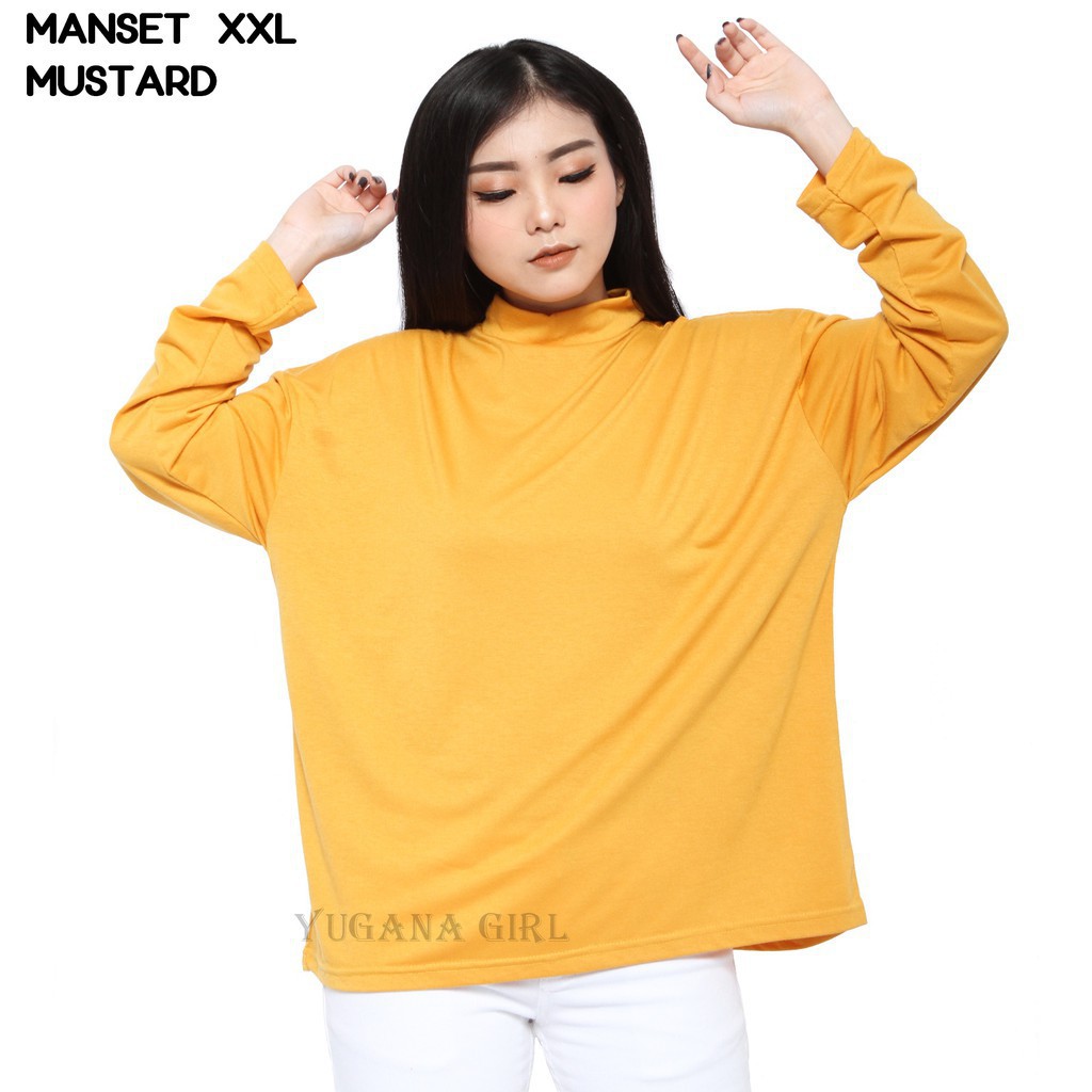 YUGANA MANSET  XXL Baju  Wanita  Murah Baju  Cewek Polos 