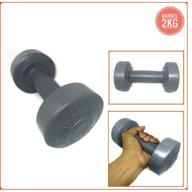 Dumbel 2KG Barbel Olahraga 1KG Dumbell Pasir 2 KG Alat Latihan Beban