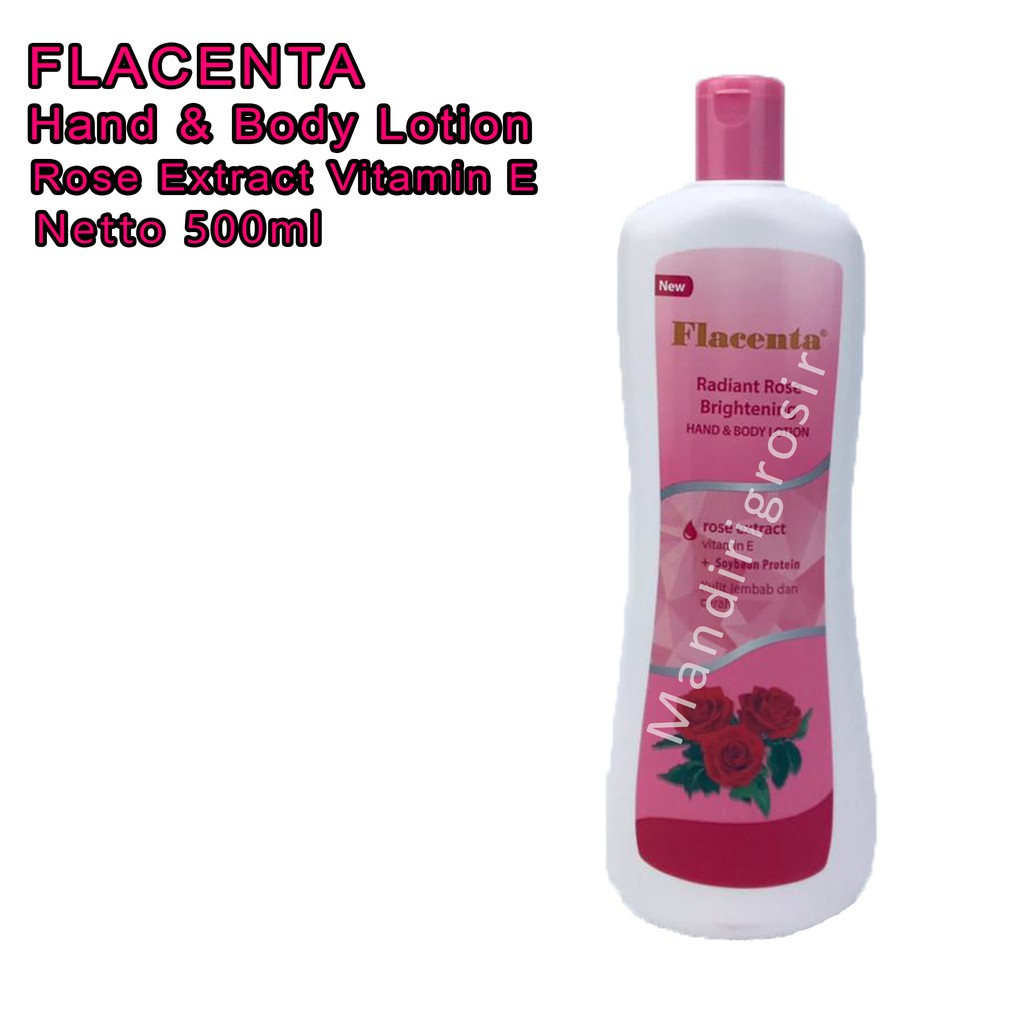 Placenta * Hand &amp; body Lotion  * Berbagai aroma * 500ml