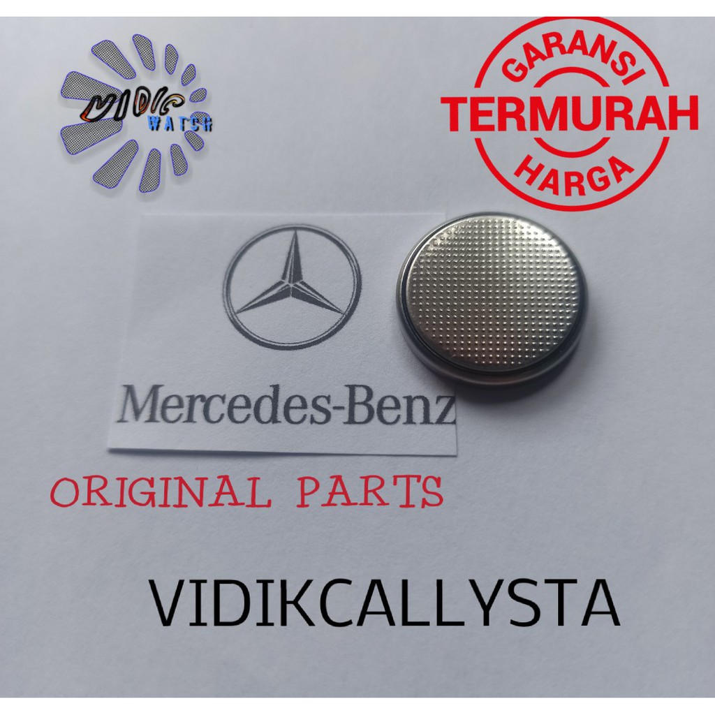 Battery BATREI BATRE Keyless Remote Kunci Mobil Mercedes Benz MERCY ORIGINAL 3v BATERAI