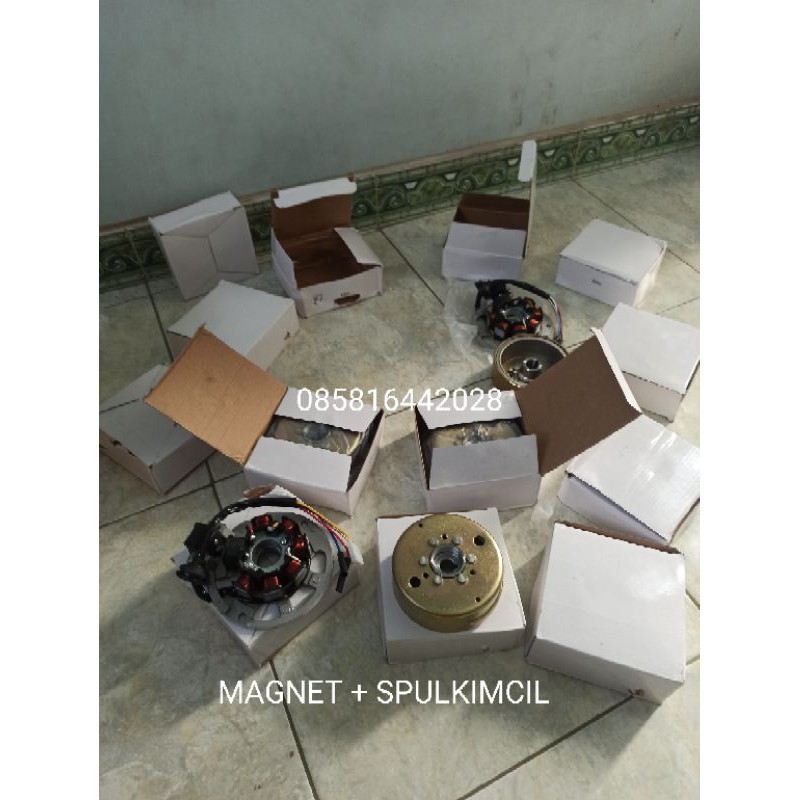 ROTOR MAGHNIT MAGNET MAGNIT DAN SPUL KIMCIL KYMCO BUKAN YZ RM YX