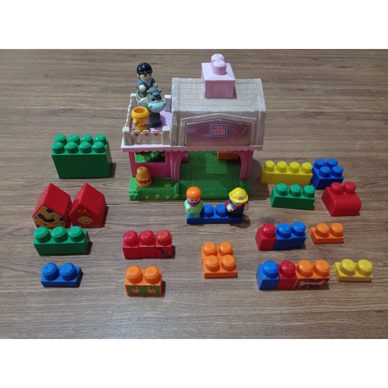preloved mega bloks megabloks lego elektronik nyala