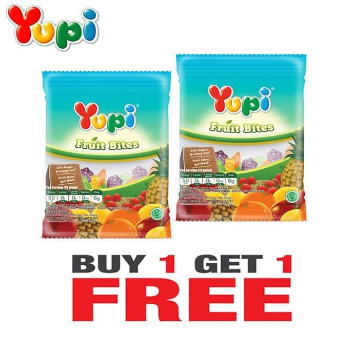 

Ayo Promo Yupi Fruit Bites 80 Gram Buy 1 Get 1 Free Murah