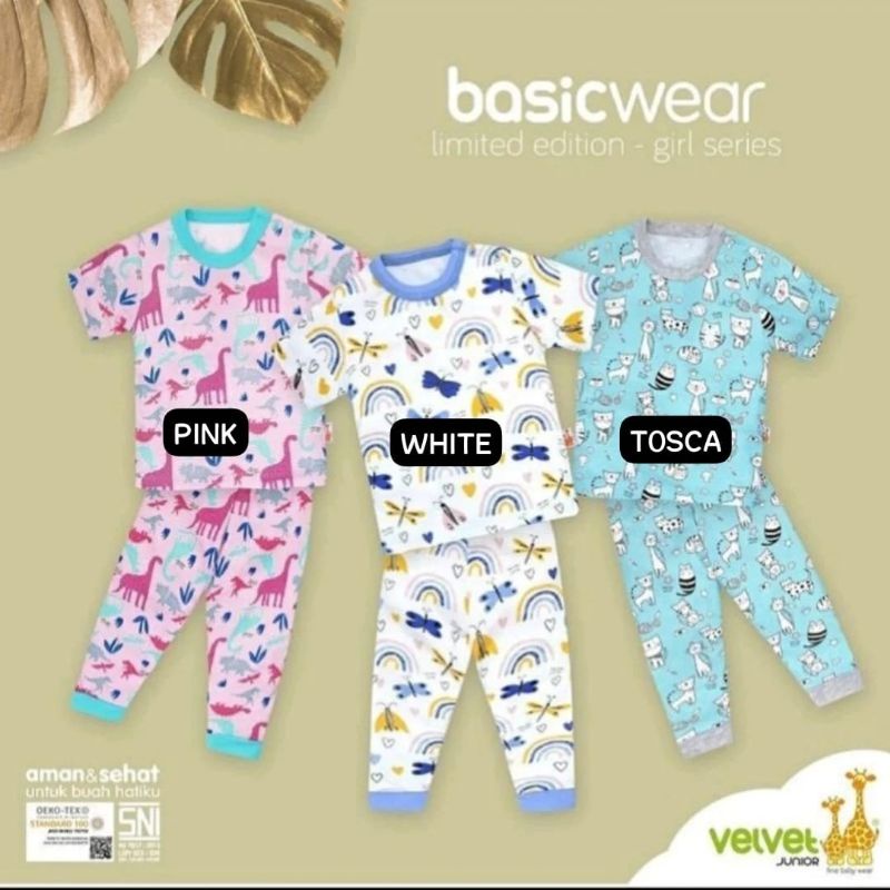 VELVET JUNIOR LIMITED EDITION "FLOURISH" SETELAN PENDEK-PANJANG