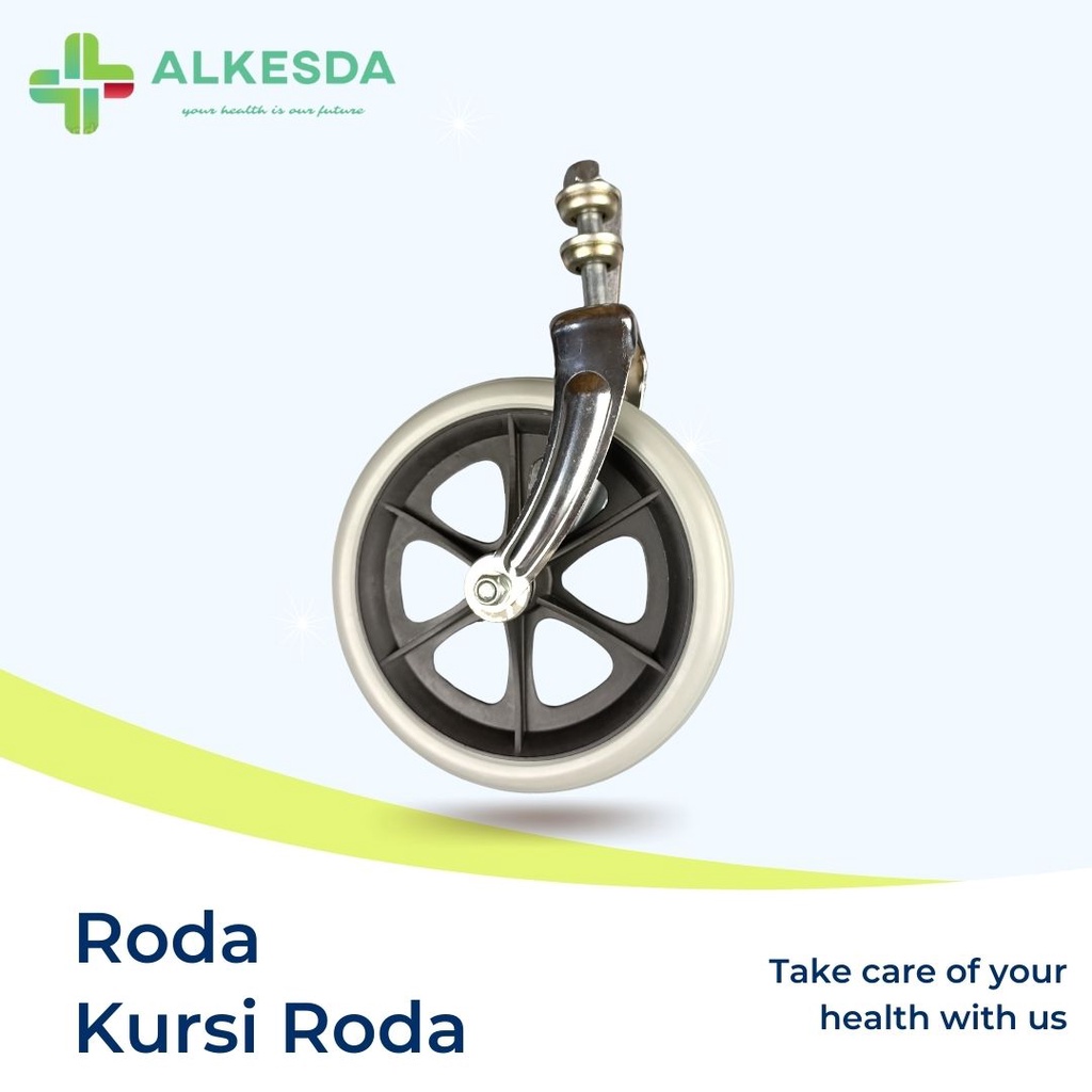 RODA BAGIAN DEPAN KURSI RODA