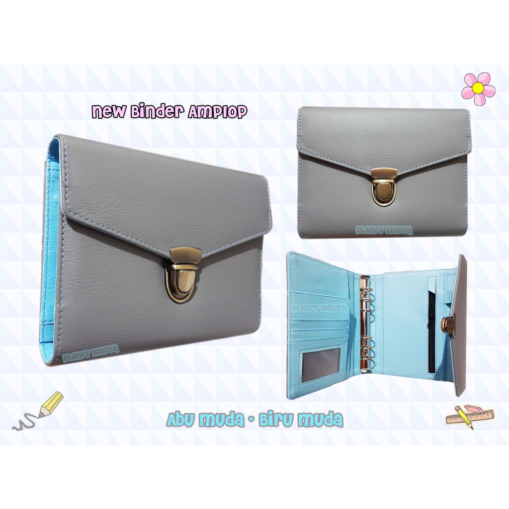 Binder POLOS Amplop Kombinasi Kertas Pembatas B5 A5 A6 26 20 6 Ring