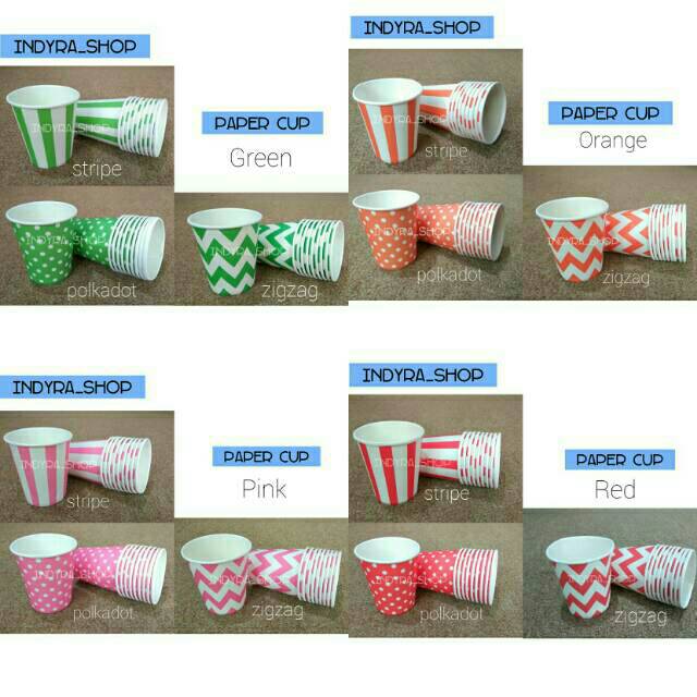 Paper Cup Gelas Kertas Pesta Ultah Ulang Tahun Murah Paper Cup Gelas Kertas Pesta Ultah Ulang Tahun Murah