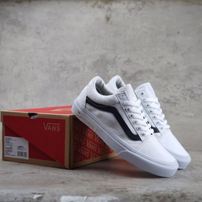 Vans OldSkool White Black