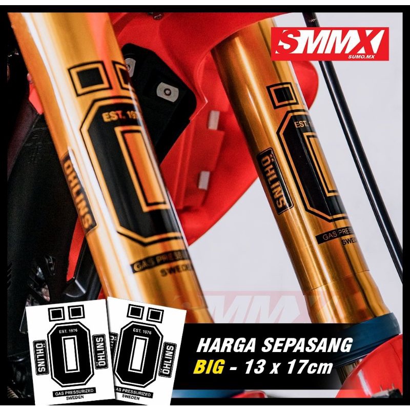 Sicker stiker shock USD SE Ohlins Pressurized BIG