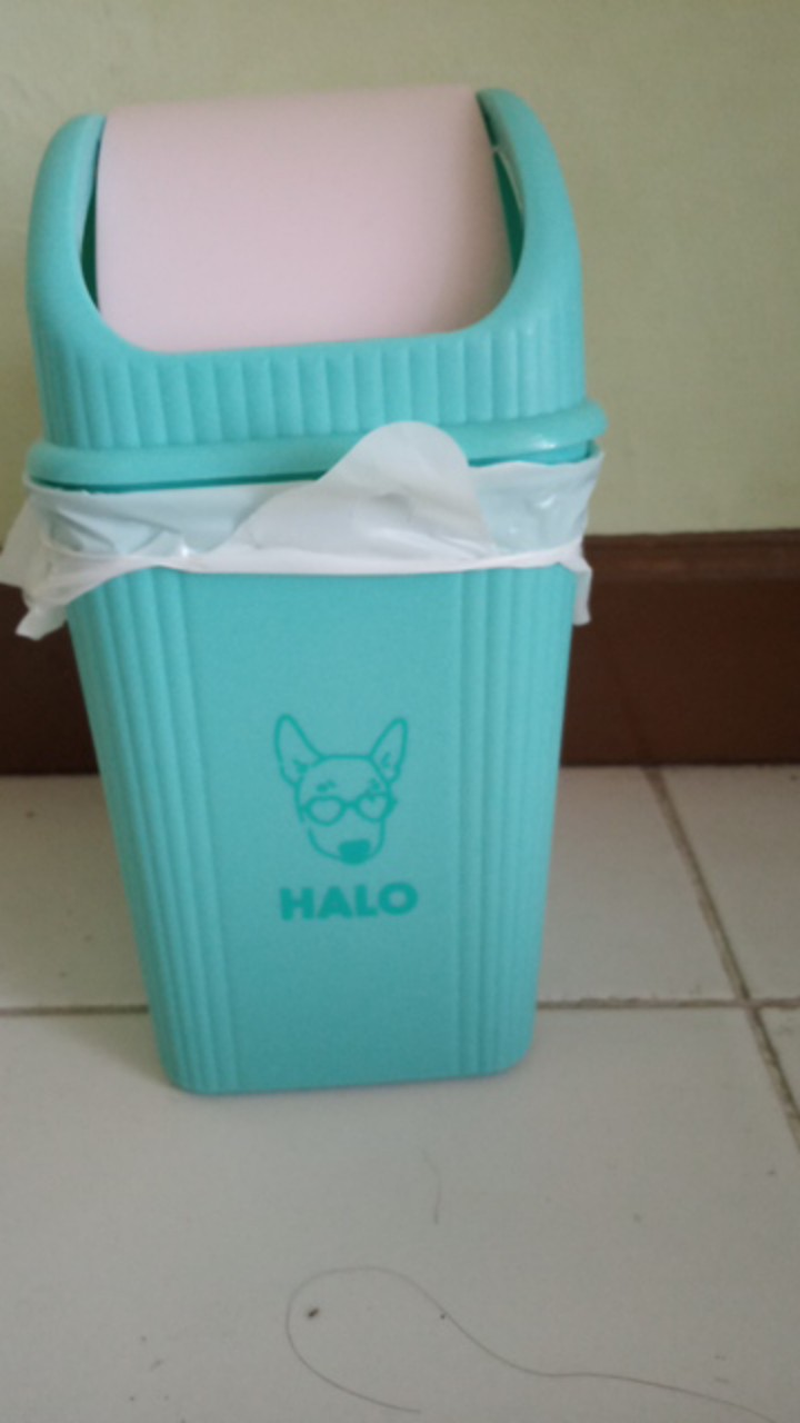 Miniso Desktop Trash Can Tempat Sampah Mini Lucu Tempat Sampahaesthetic