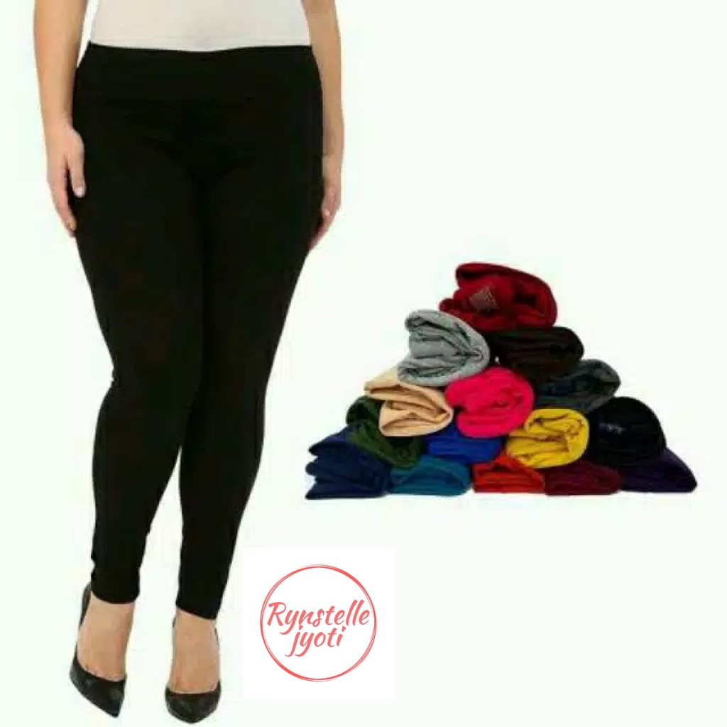 Legging Panjang kaos soft rayon BIG SIZE