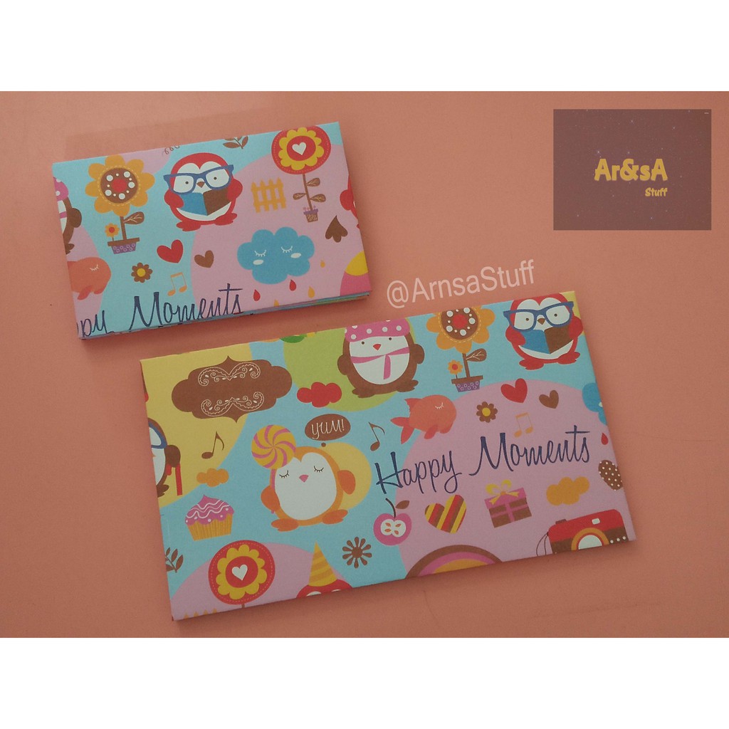 

Amplop Motif Owl Couple Pack