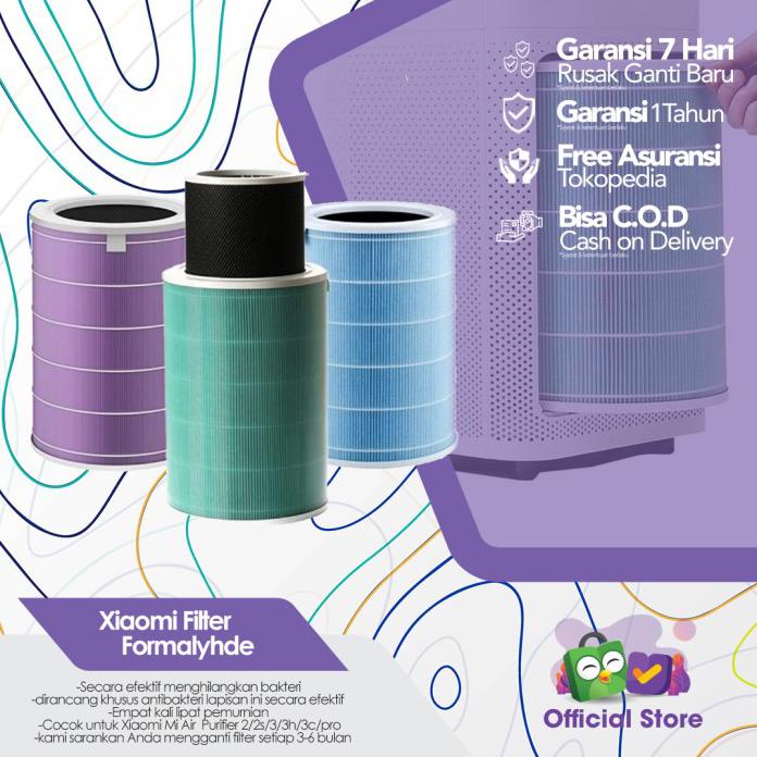 FILTER AIR PURIFIER XIAOMI FILTER XIAOMI AIR PURIFIER FILTER - HIJAU