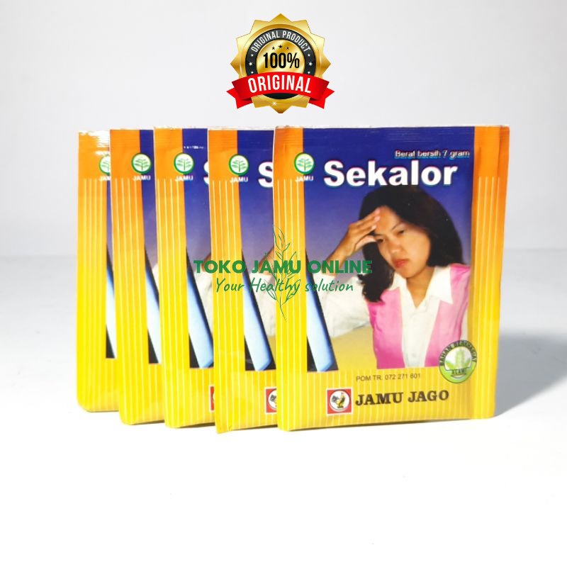 

Jamu Sekalor Jago - Membantu Meredakan Sakit Kepala (Isi 10 Sachet)