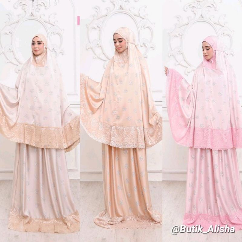 READY bs COD MUKENA FATIMAH BY HAWWA AIWA