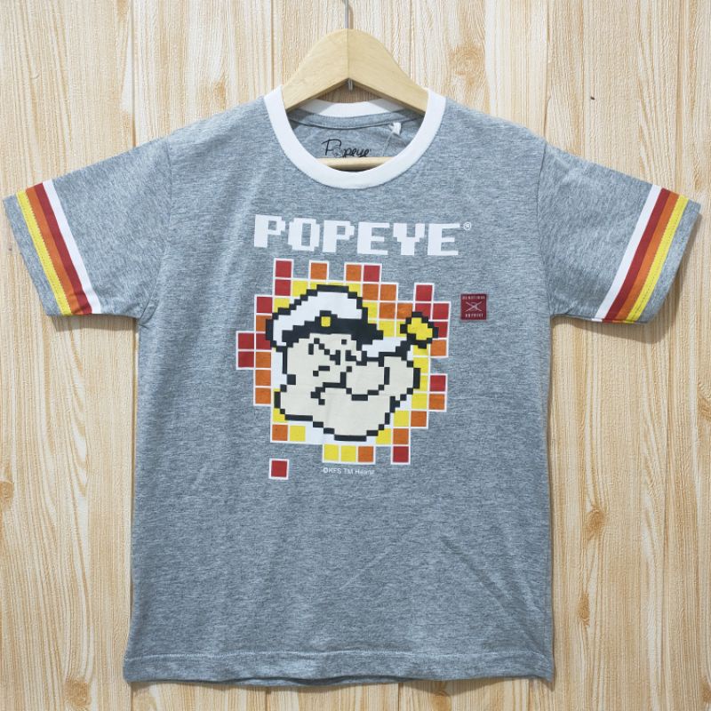 Kaos Anak Laki-laki Couple Popeye Pixel