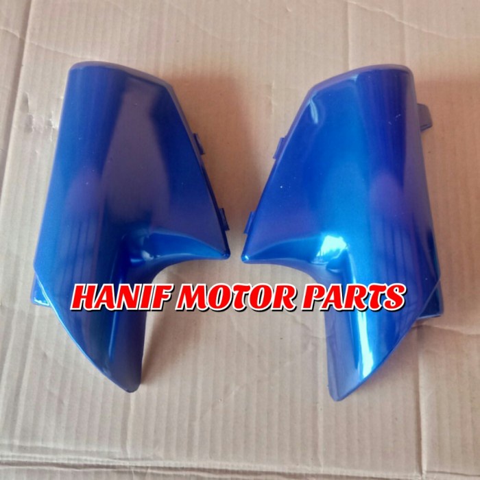 COVER SHOCK / TUTUP SOK DEPAN YAMAHA VEGA R LAMA BIRU