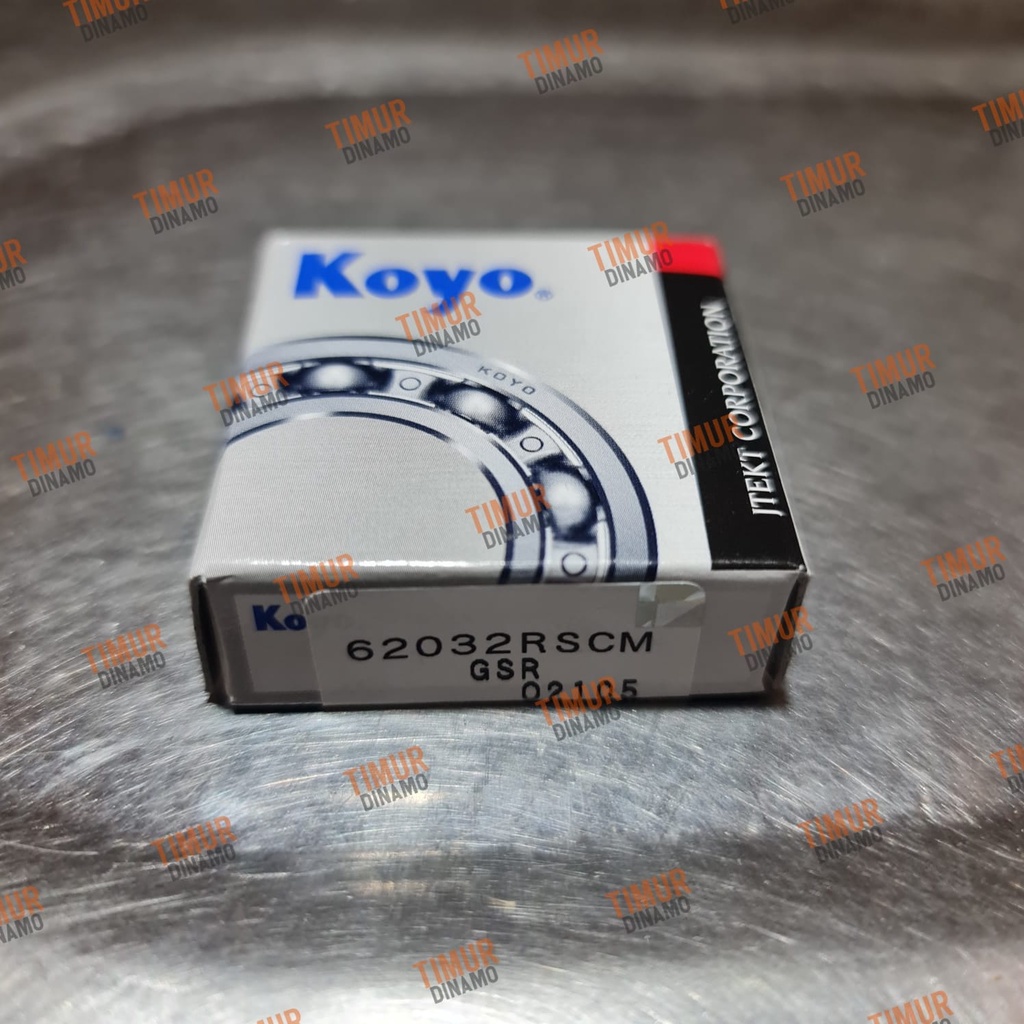 Bearing Bering Lahar KOYO 6203 2RS Tutup Karet JAPAN ASLI