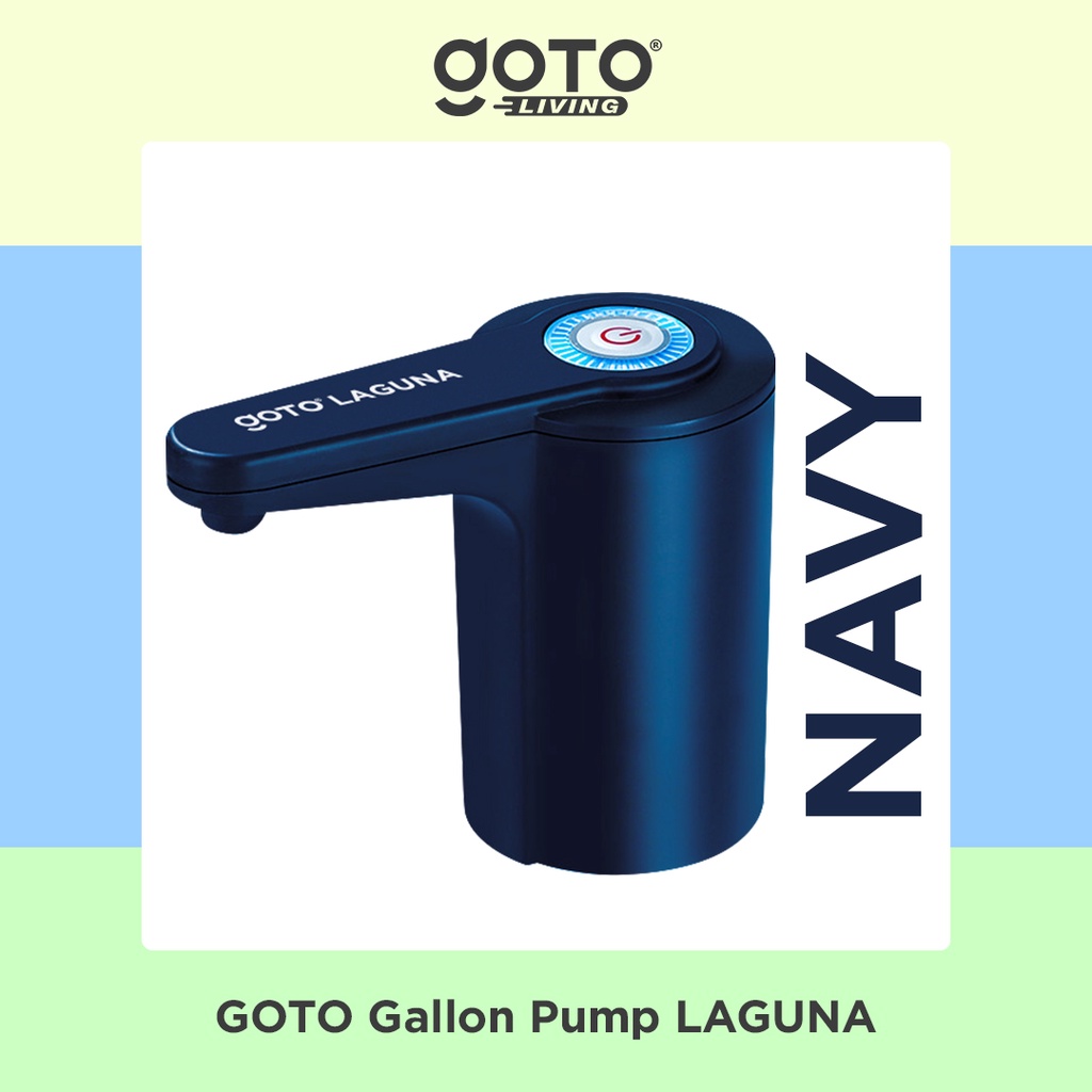 Goto Laguna Gallon Pump Dispenser Air Pompa Galon Elektrik Charge USB