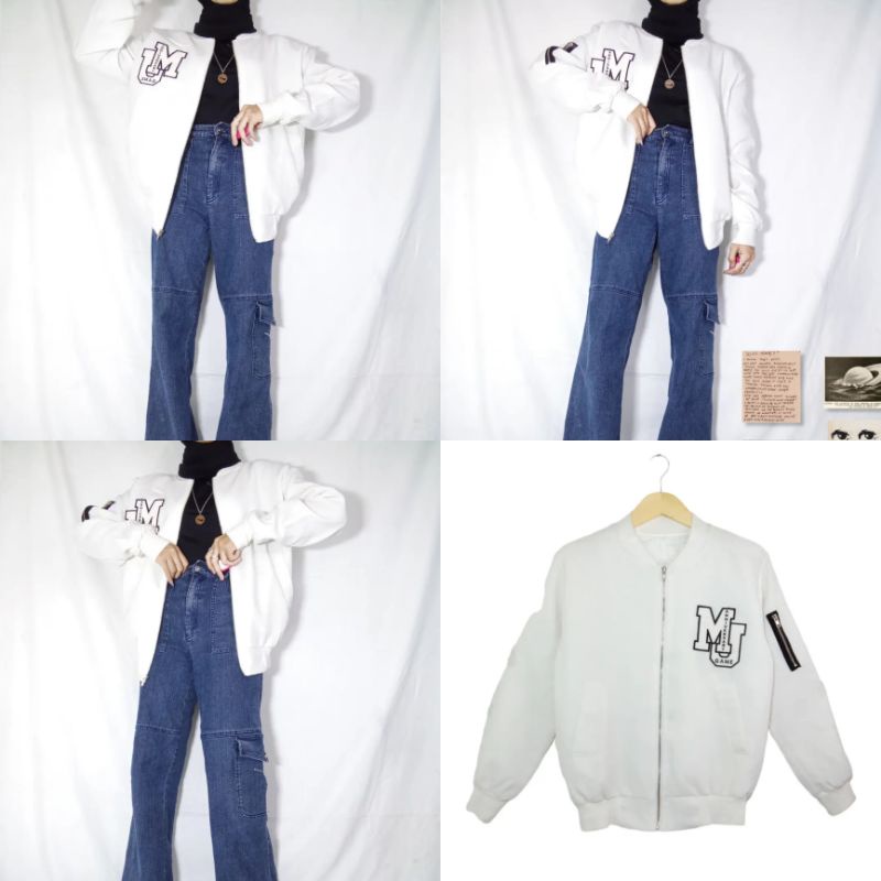 (TERBARU 8/6/22 slide 27-38) THRIFT VINTAGE JAKET OVERSIZE MURAH-22. M