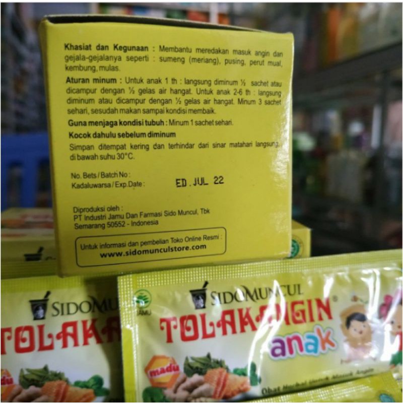 TOLAK ANGIN CAIR ANAK SACHET