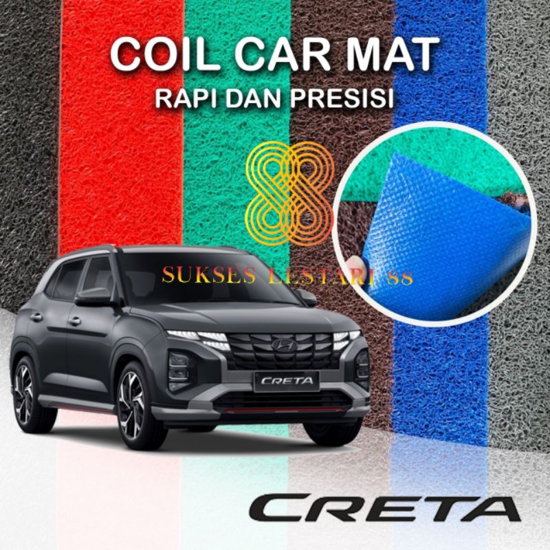 Karpet Mobil Premium Hyundai Creta Mie Bihun 1 Warna