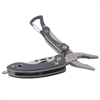 Tang Pisau EDC Multifungsi Stainless Steel - Silver/Black