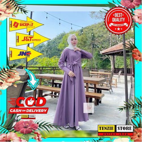 Baju Gamis Syari Wanita Terbaru Gifani Dress Jumbo Termurah BISA BAYAR DI TEMPAT (COD)