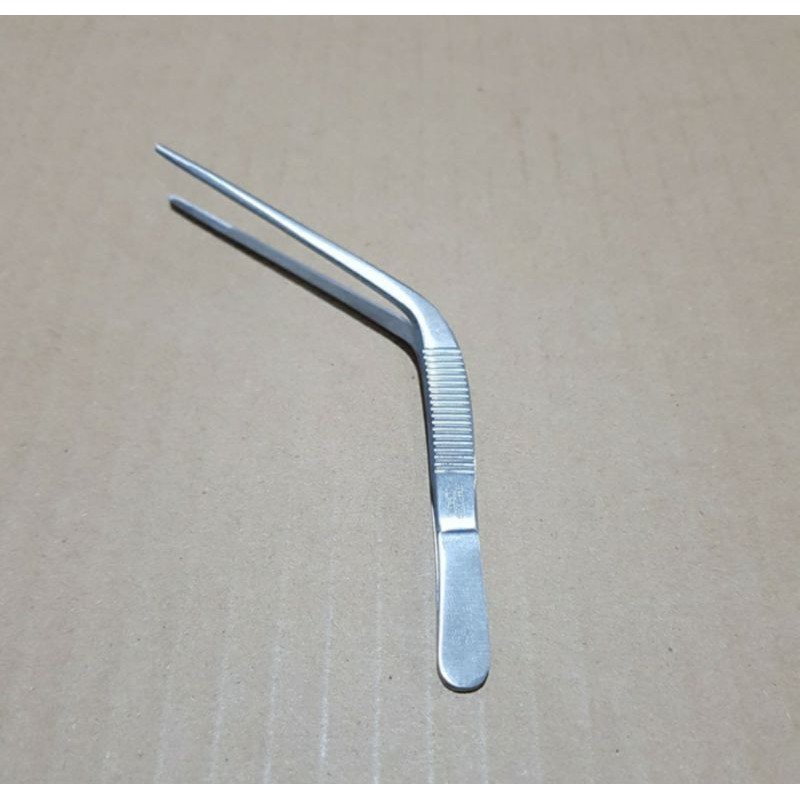 Pinset Hidung / Pinset Bayonet / Pinset Telinga / Ear Dressing Forcep / size 14 cm