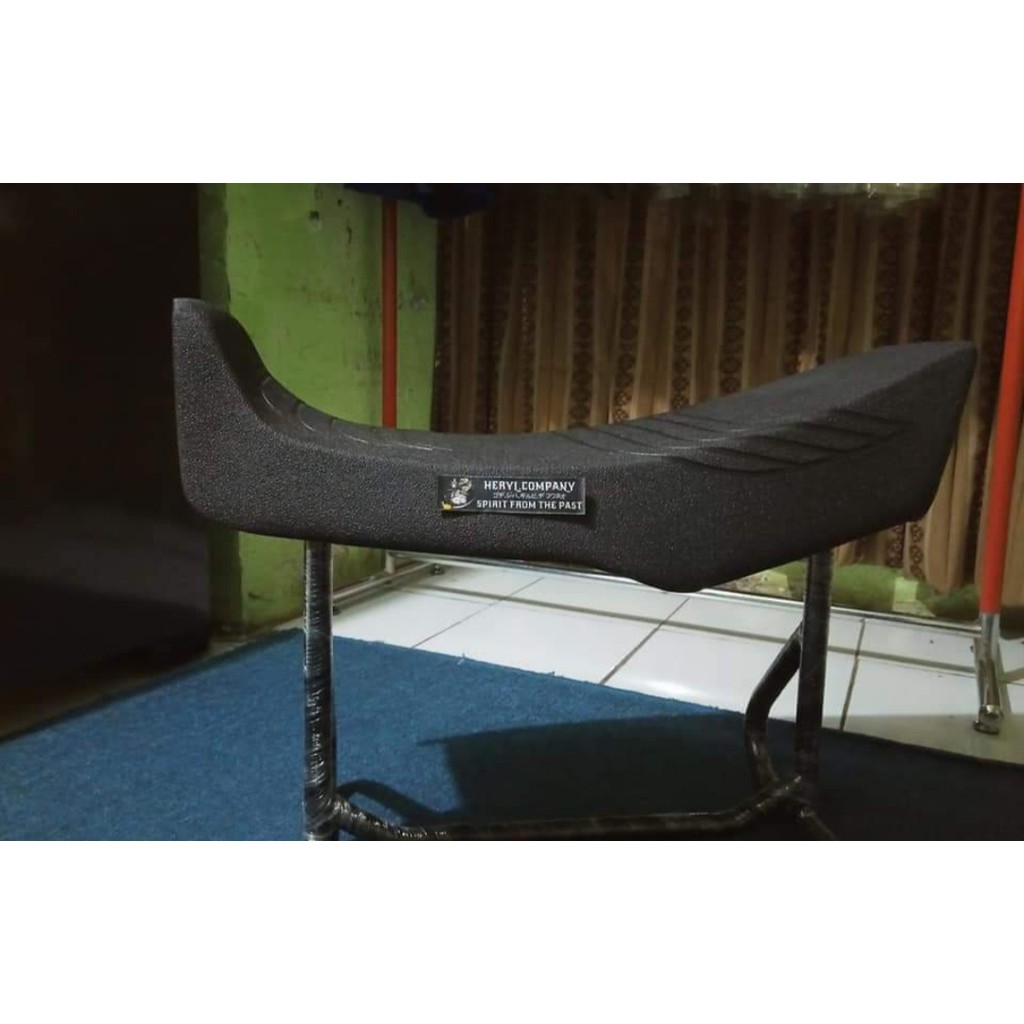 JOK SADEL YAMAHA RX KING MODEL SEMI CENTANG BIANG KEROK BANDUNG