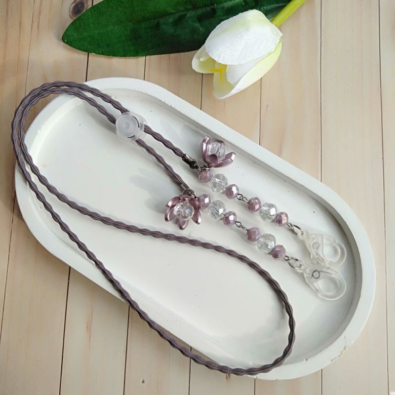 Konektor hijab /Kalung Masker 2 in 1/ Konektor masker