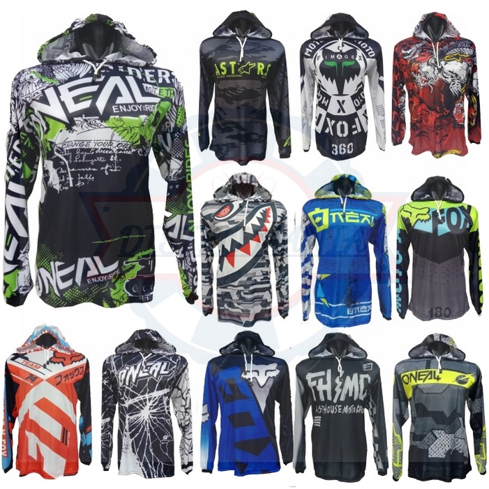 JERSEY BALAP RACING HOODIE DRYFIT 1054.