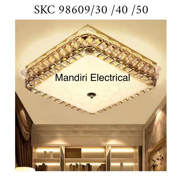 Lampu Hias Plafon / Ceiling lamp kristal / Lampu ruang tamu 8690