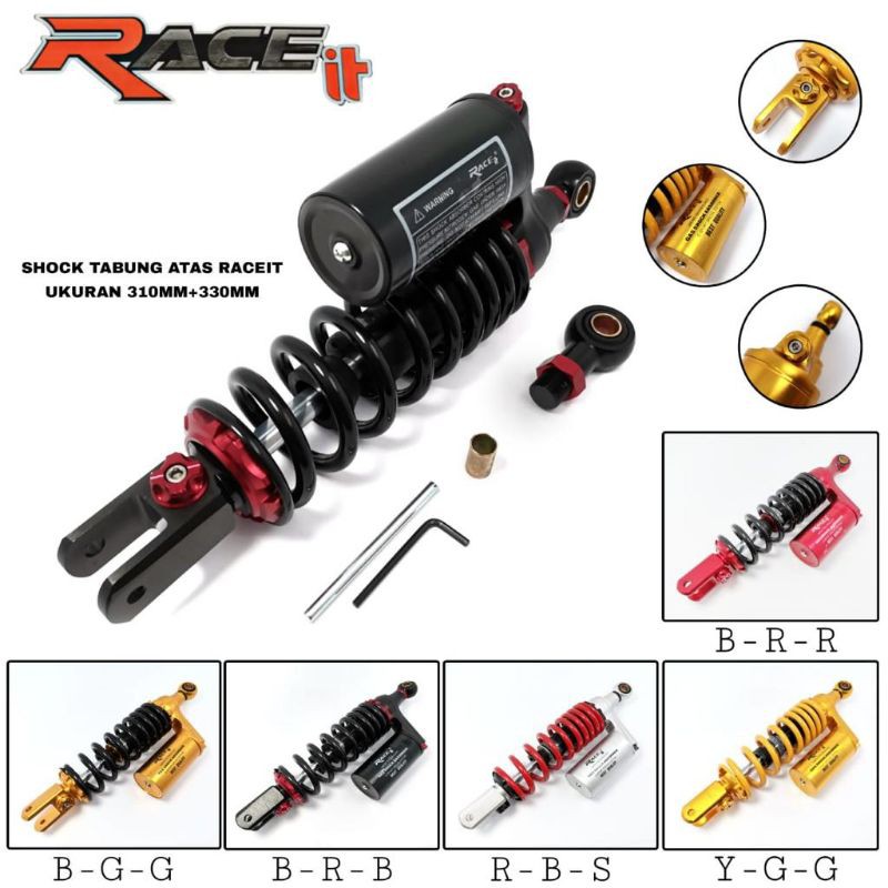 Shock Belakang Tabung ShockBreaker Tabung G-plus Series Original Import Thailand Race -it