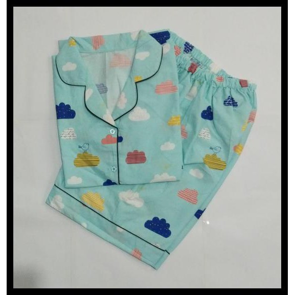 Grosir - Piyama Celana Pendek / Baju Tidur / Piyama Dewasa 