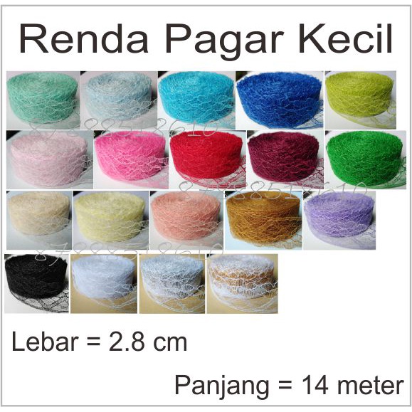 Renda Air Renda Pagar Kecil