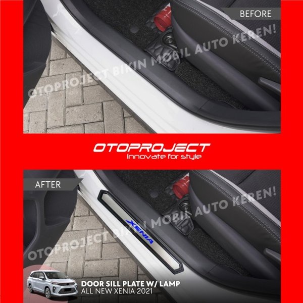 Sillplate Samping All New Xenia 2021 Door Sill Plate Mobil ORI Desaign