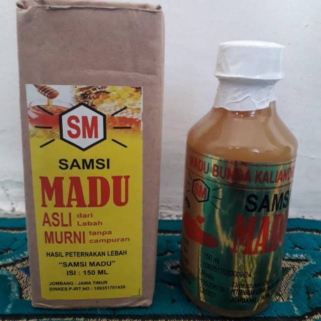 

Madu Samsi Super/ Randu/ kaliandra dll original 150ml dr peternakan langsung