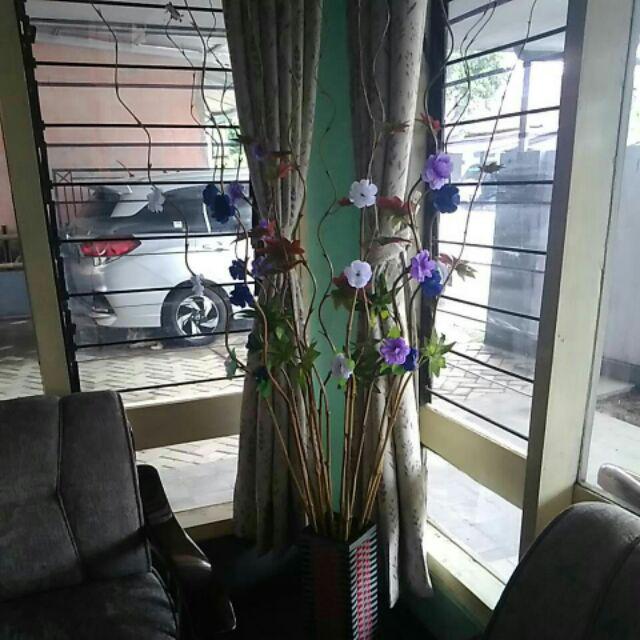 Bunga Bambu Ulir Set Bunga Vass 10 Pcs