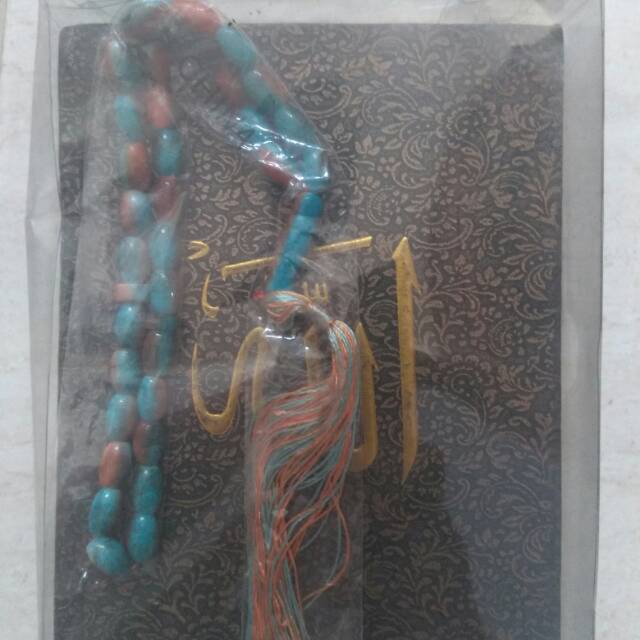 Buku yasin hard cover kotak mika +tasbih PO 50 pcs