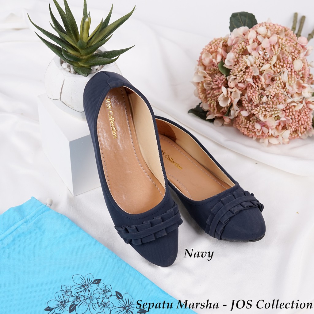 Flat Shoes Wanita - Sepatu Marsha by JOS Collection