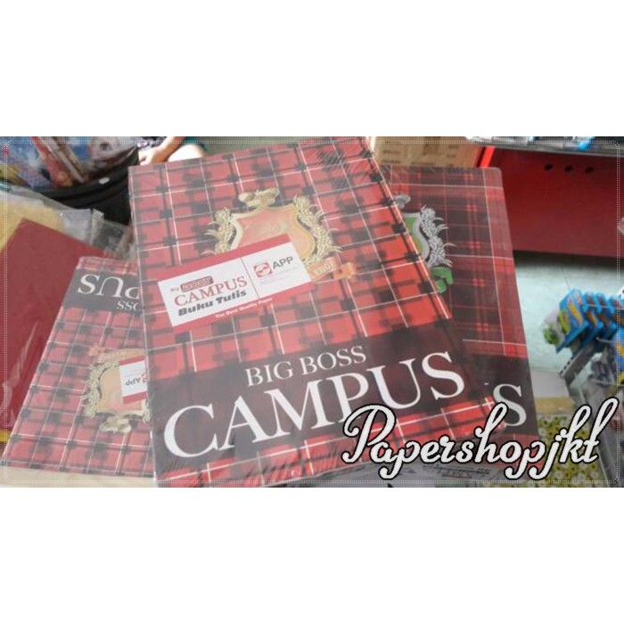 

Jual Big Boss Exercise Book/Buku Tulis Campus 50 50 Sheets/Book Murah