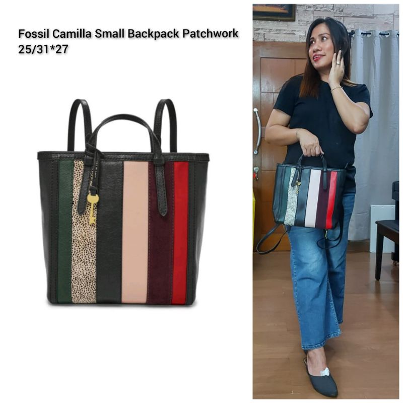 TAS WANITA FSL CAMILLA SMALL BACKPACK PATCHWORK
