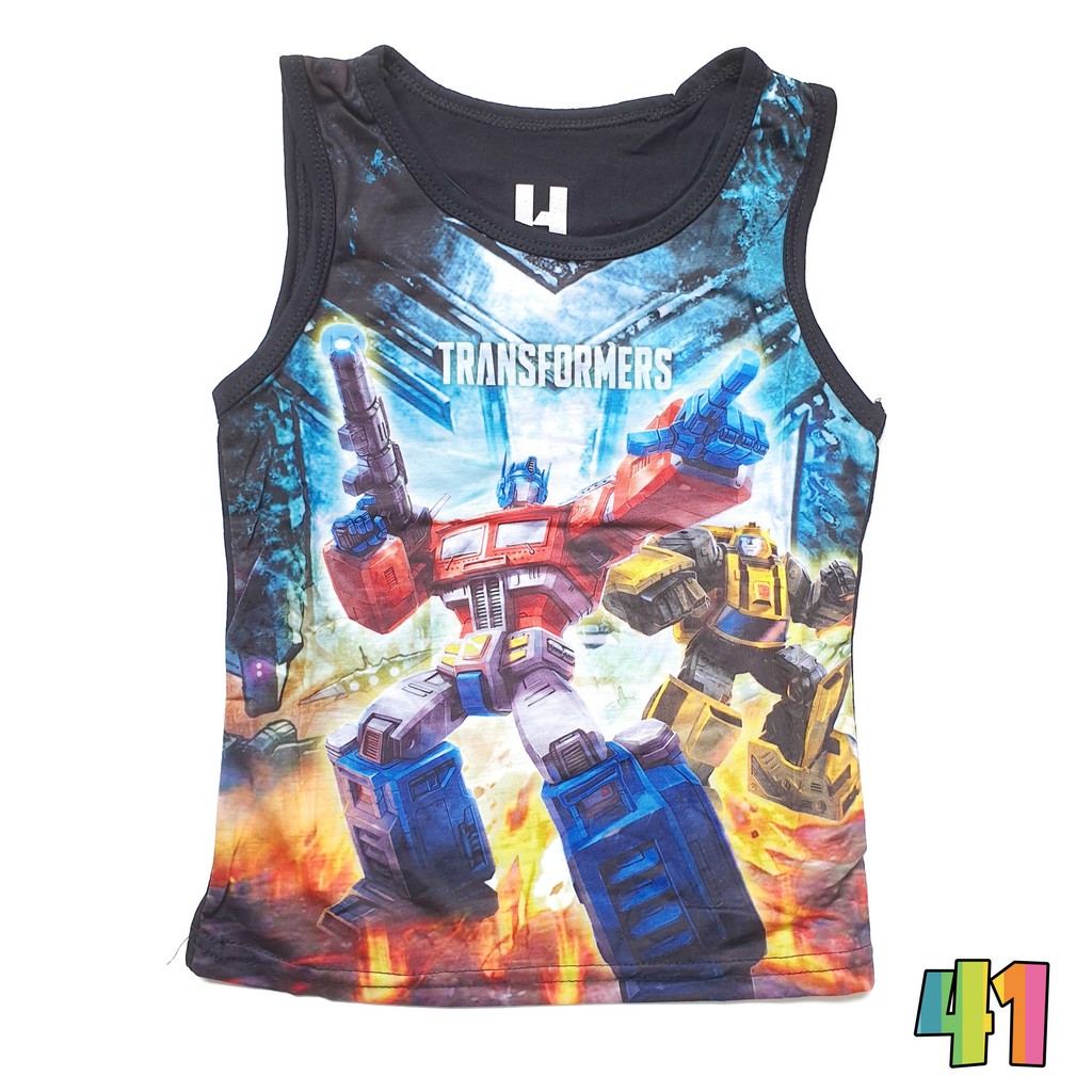 FURO Kaos Kutung Singlet Anak LakiLaki SUPERHEROES