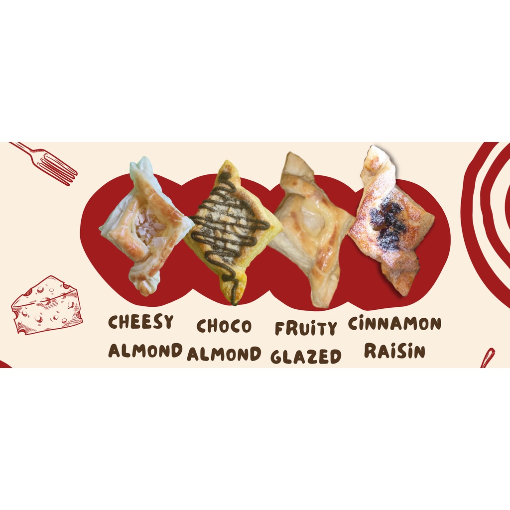

Kue Cemilan Oleh-Oleh Puff Pastry Sweet Sensation by Puffy Palate's - Mix