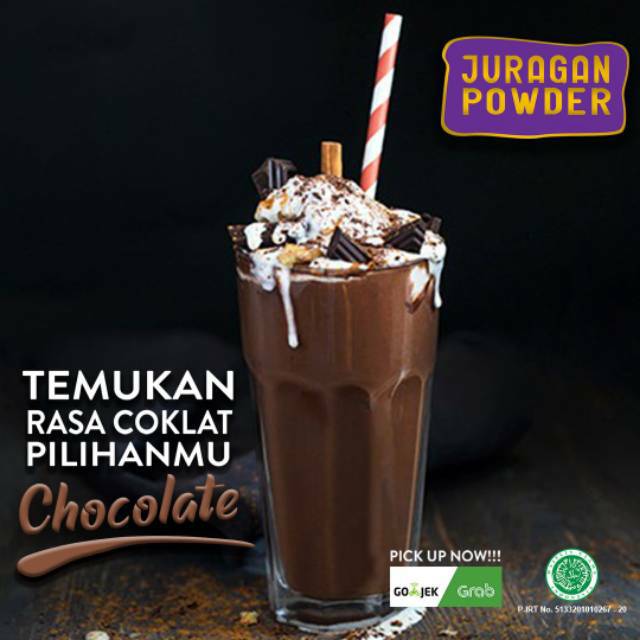 

Bubuk minuman Rasa Coklat 1kg - rasa bisa pilih.