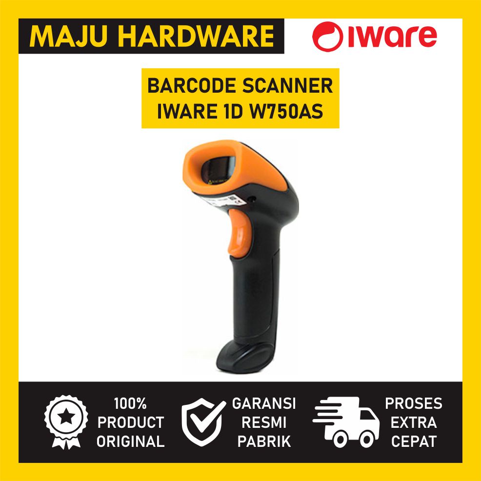 Jual Barcode Scanner Iware D W As Original Shopee Indonesia