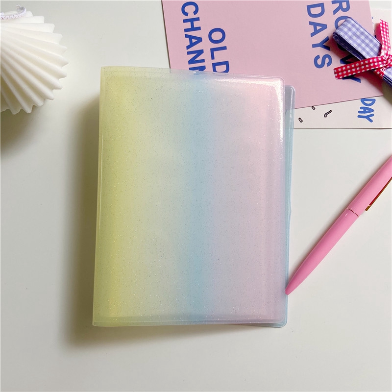 Ins style creative rainbow gradient Polaroid album small 3 inch Mini insert album star chasing card storage