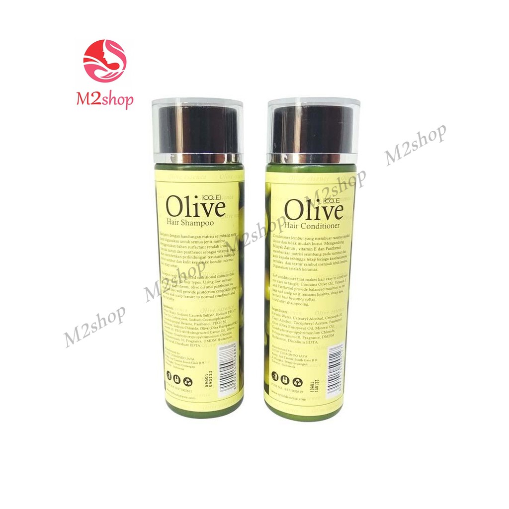 [COD] 2in1 Paket OLIVE Shampo dan kondisoner penumbuh dan pemanjang Rambut 2 minggu | Paket Olive 2 in 1